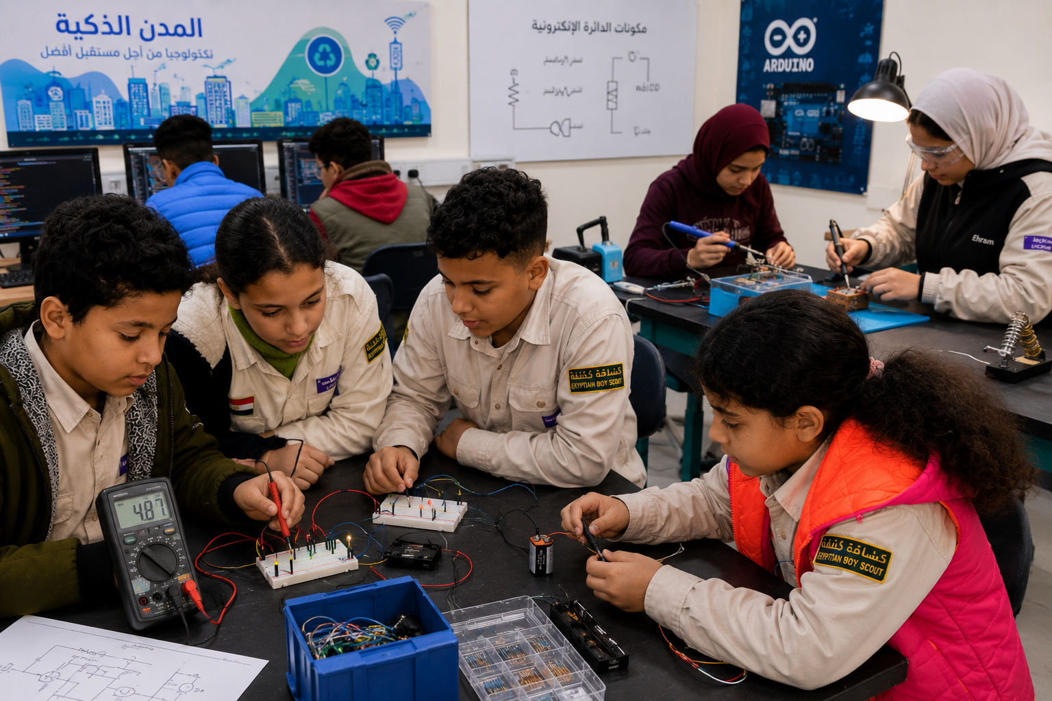 ورشة الإلكترونيات